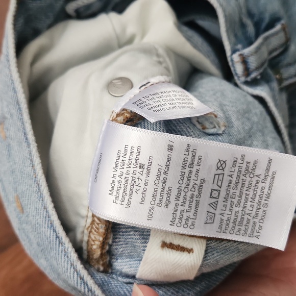 Madewell Super Wide Leg Jeans Size 29 - Picture 4 of 6